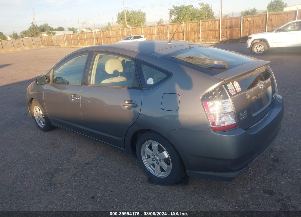 2005 TOYOTA PRIUS VIN: JTDKB20U953035272