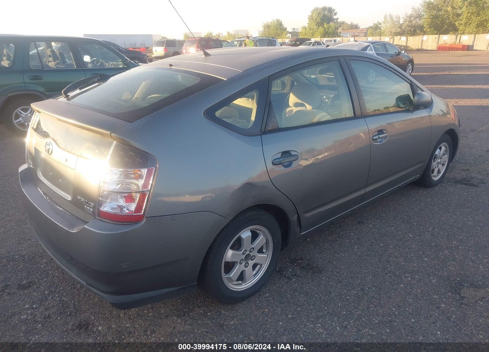 2005 TOYOTA PRIUS VIN: JTDKB20U953035272