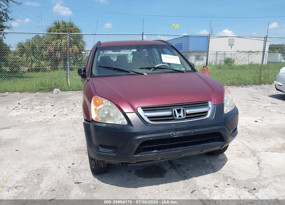 2002 HONDA CR-V LX VIN: JHLRD68402C025183