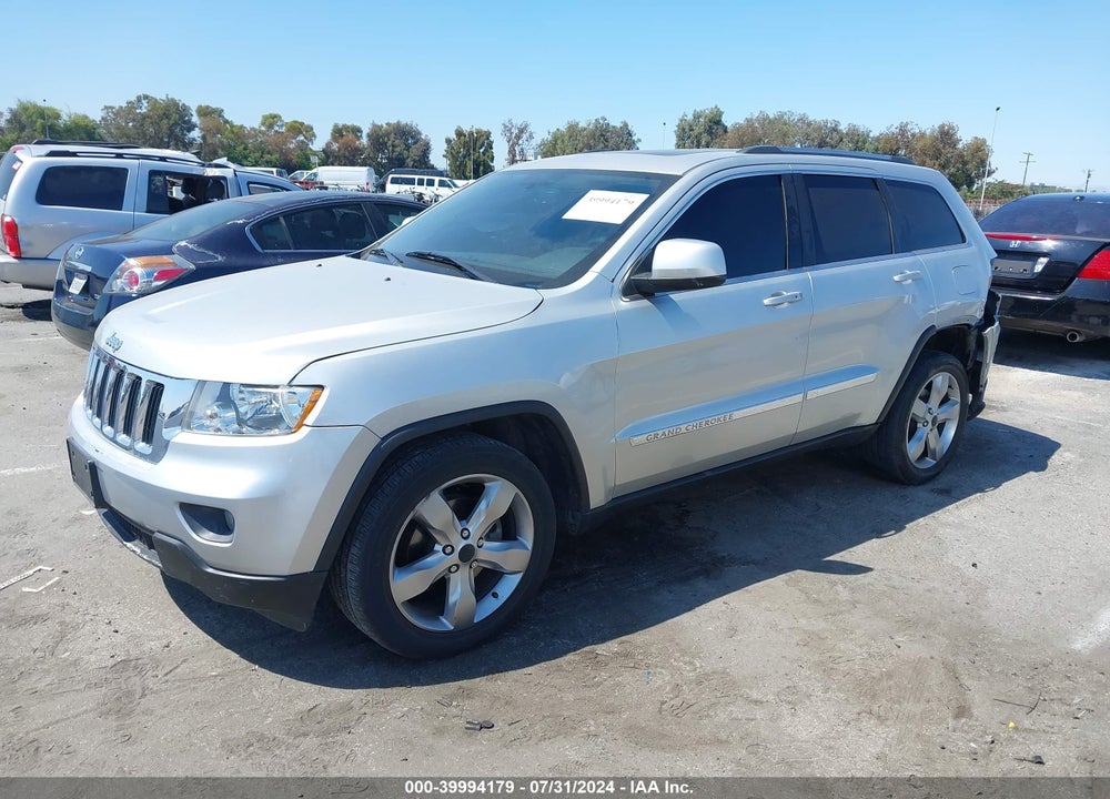2012 JEEP GRAND CHEROKEE LAREDO VIN: 1C4RJEAG9CC206367