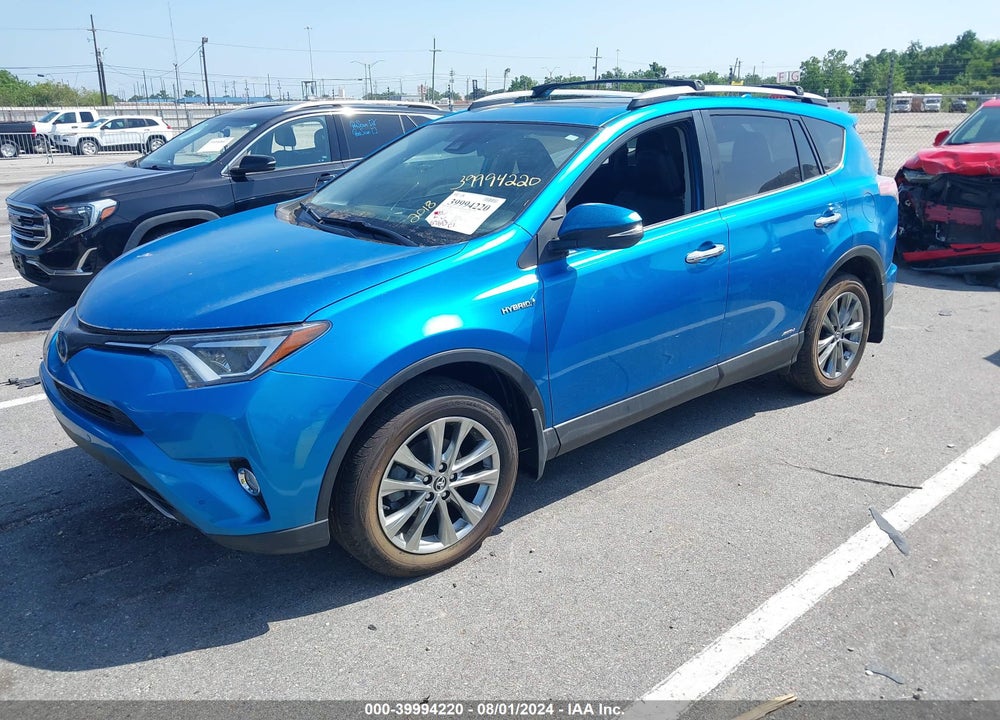 2018 TOYOTA RAV4 HYBRID LIMITED VIN: JTMDJREV9JD224014