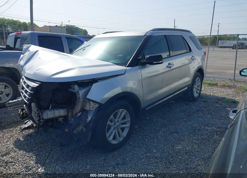 2016 FORD EXPLORER XLT VIN: 1FM5K7D89GGB33829