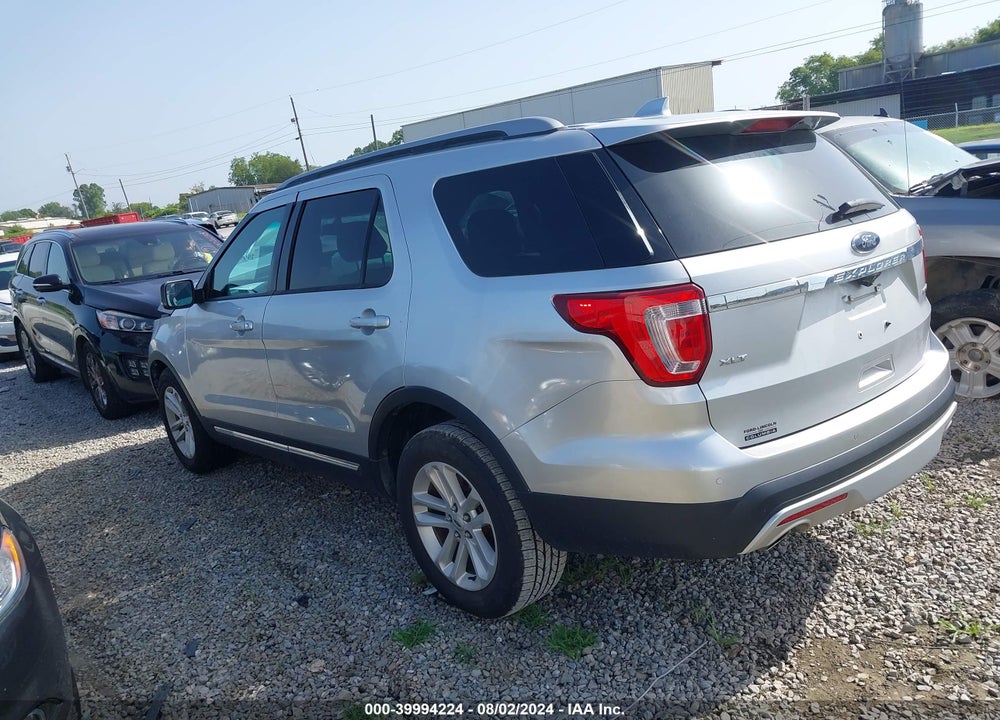 2016 FORD EXPLORER XLT VIN: 1FM5K7D89GGB33829
