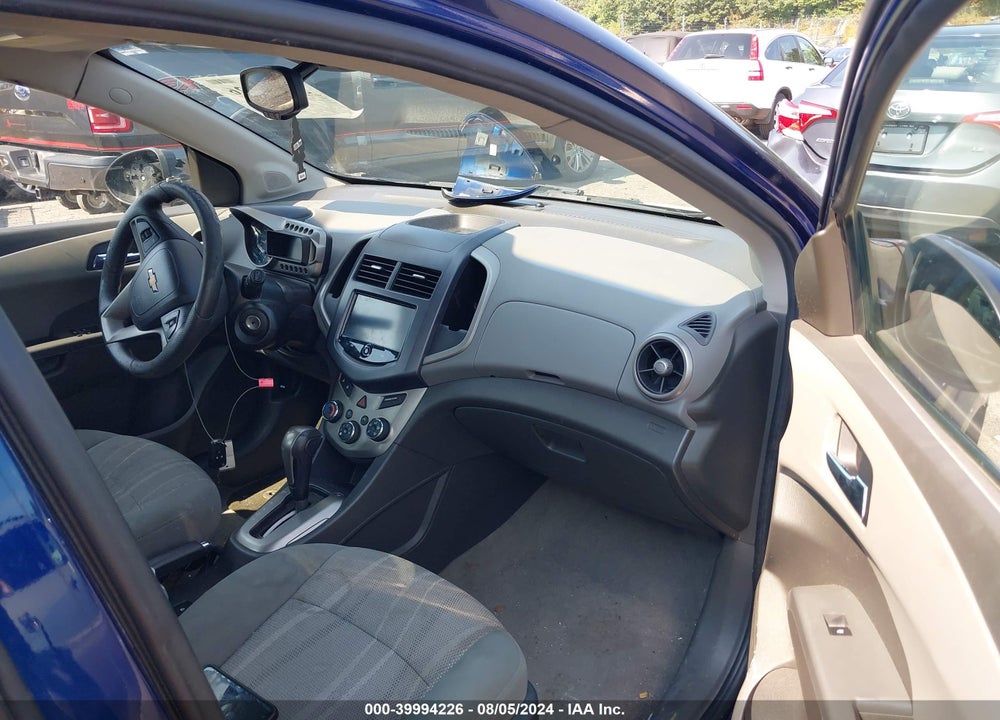 2013 CHEVROLET SONIC LT AUTO VIN: 1G1JC6SB5D4111941