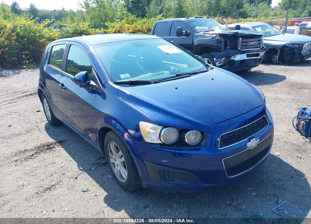 2013 CHEVROLET SONIC LT AUTO VIN: 1G1JC6SB5D4111941
