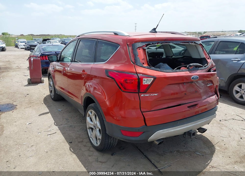 2019 FORD ESCAPE TITANIUM VIN: 1FMCU9J99KUB54328