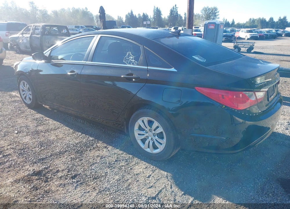 2011 HYUNDAI SONATA GLS VIN: 5NPEB4AC6BH092561