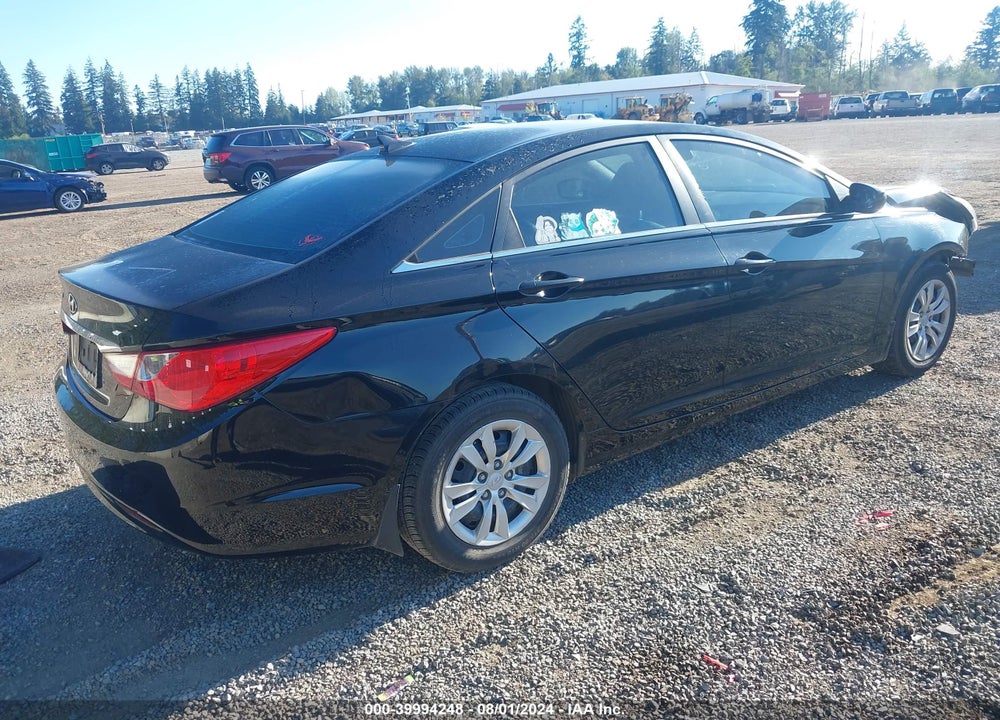 2011 HYUNDAI SONATA GLS VIN: 5NPEB4AC6BH092561