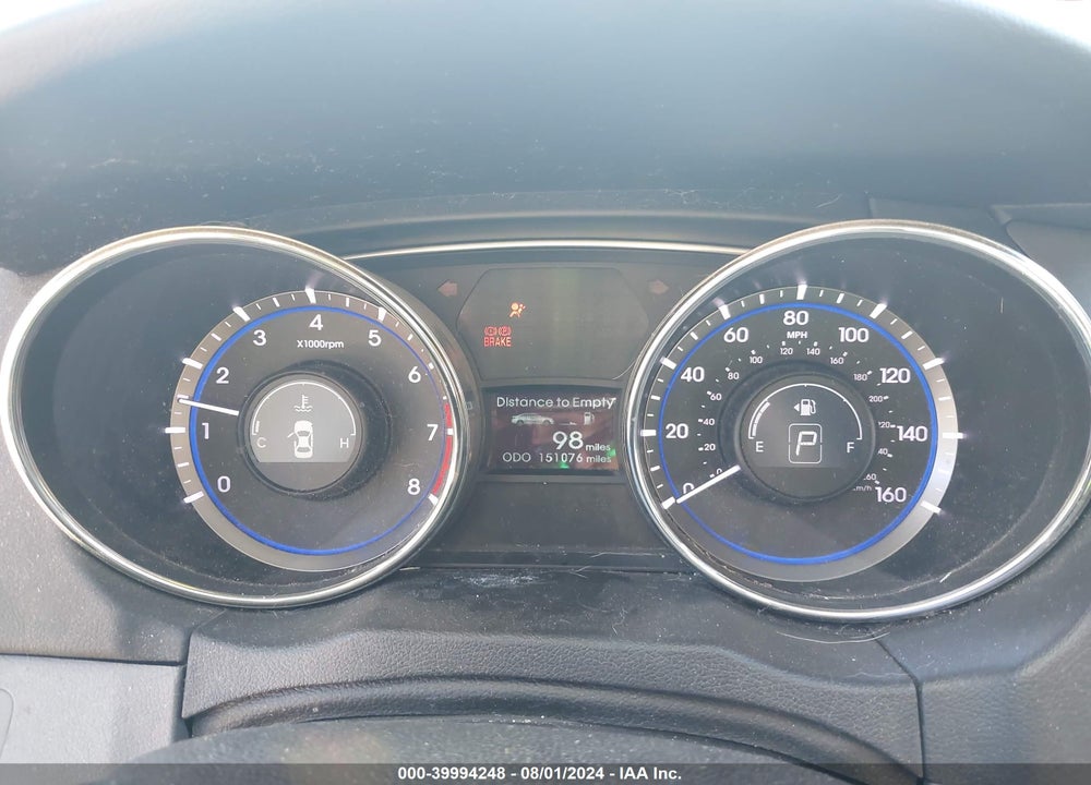 2011 HYUNDAI SONATA GLS VIN: 5NPEB4AC6BH092561