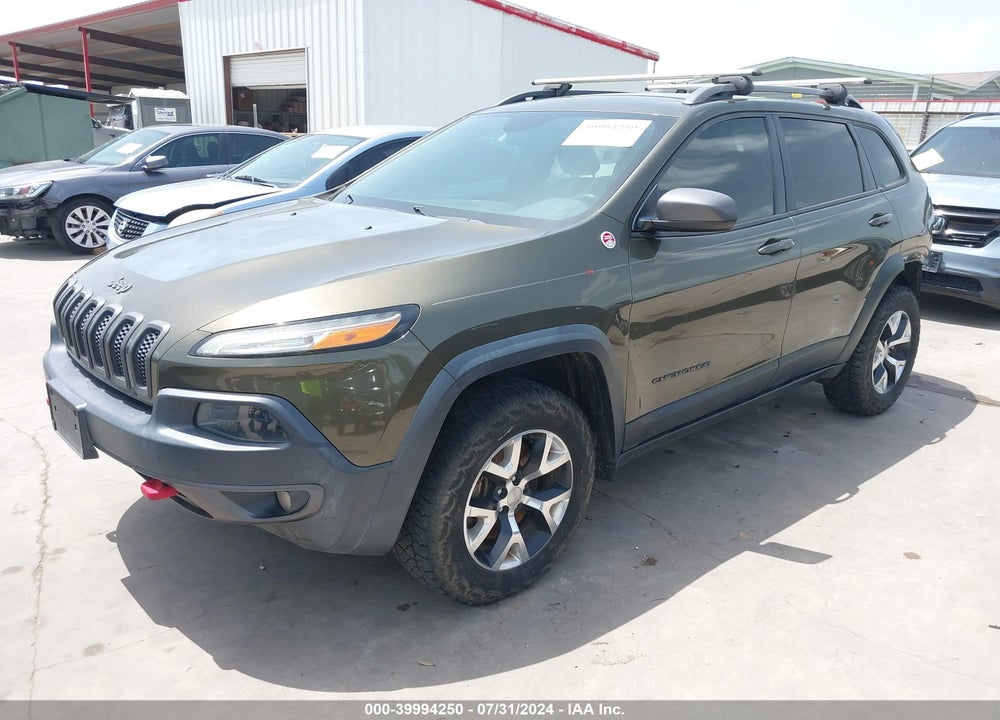 2016 JEEP CHEROKEE TRAILHAWK VIN: 1C4PJMBS2GW156324