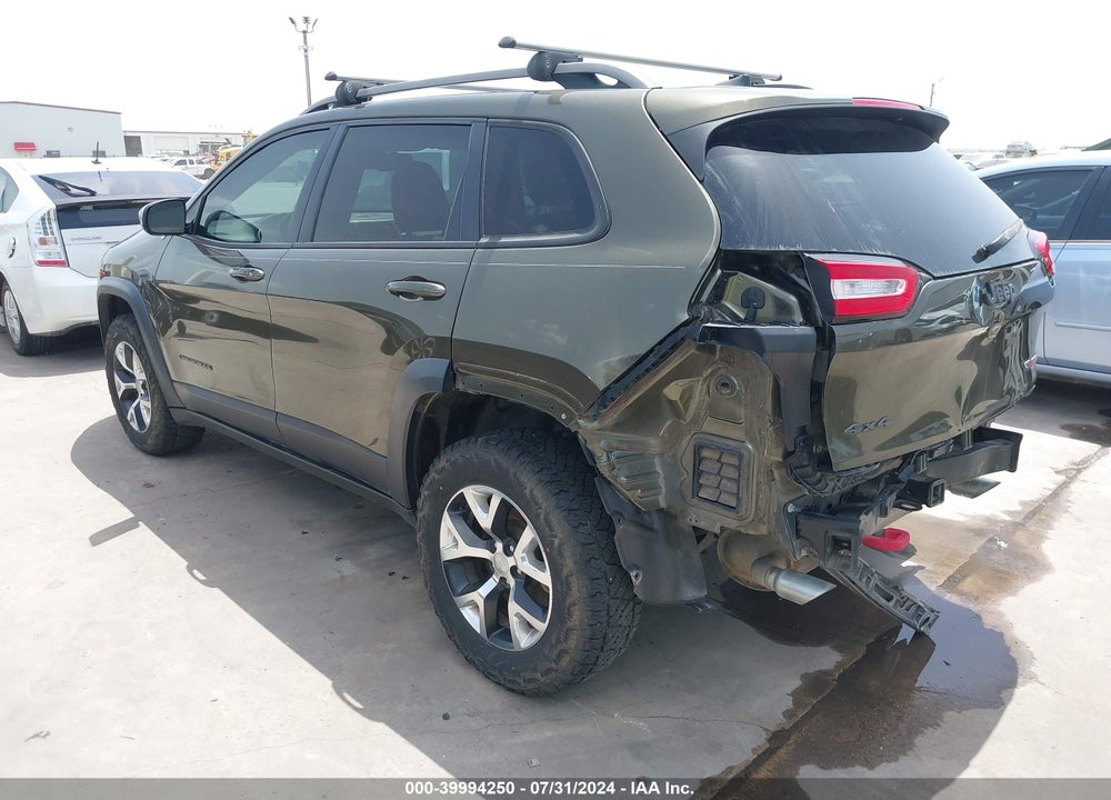 2016 JEEP CHEROKEE TRAILHAWK VIN: 1C4PJMBS2GW156324