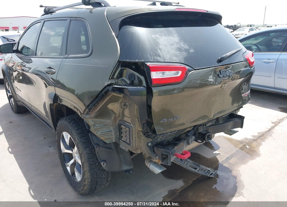 2016 JEEP CHEROKEE TRAILHAWK VIN: 1C4PJMBS2GW156324