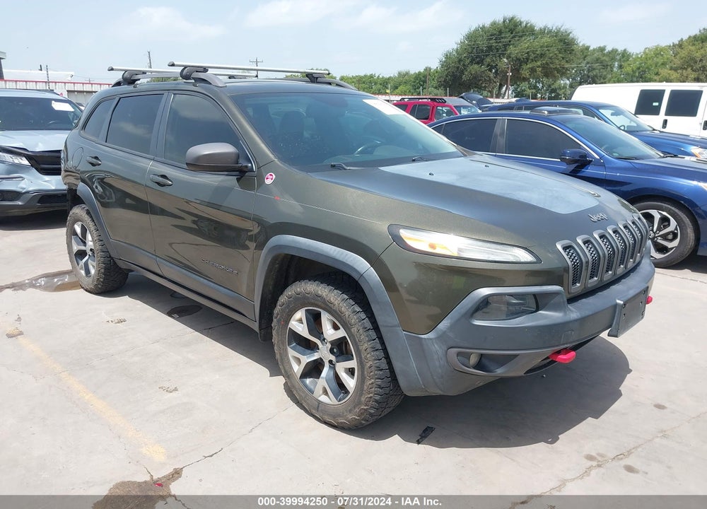 2016 JEEP CHEROKEE TRAILHAWK VIN: 1C4PJMBS2GW156324