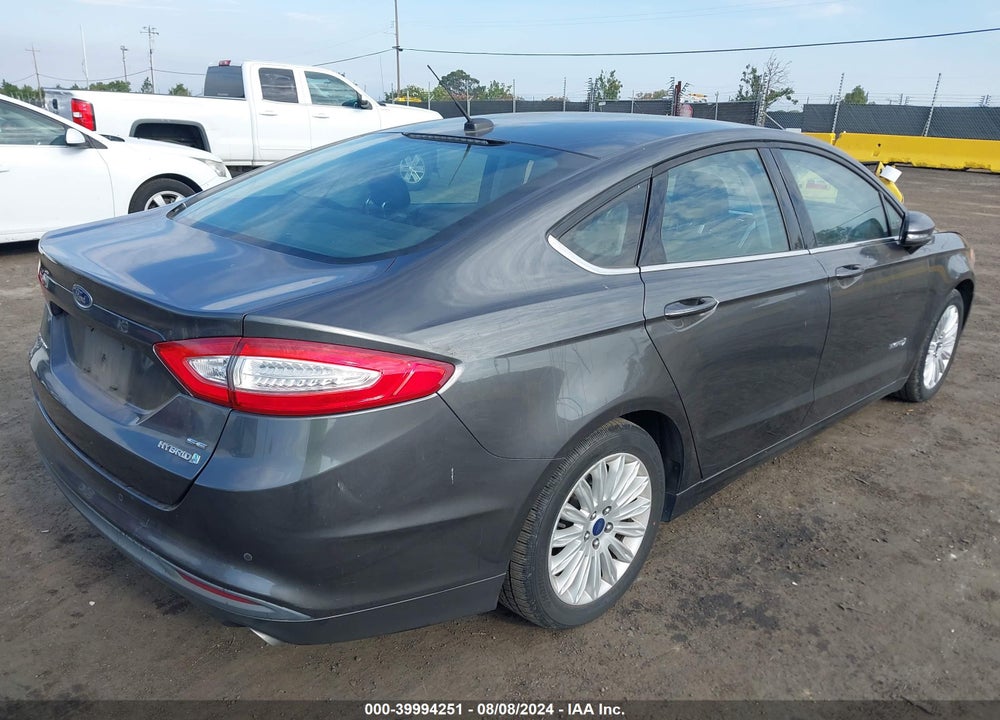 2016 FORD FUSION HYBRID SE VIN: 3FA6P0LU3GR368791