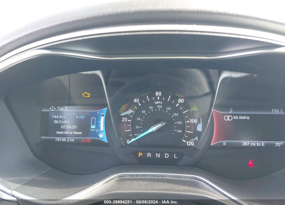 2016 FORD FUSION HYBRID SE VIN: 3FA6P0LU3GR368791