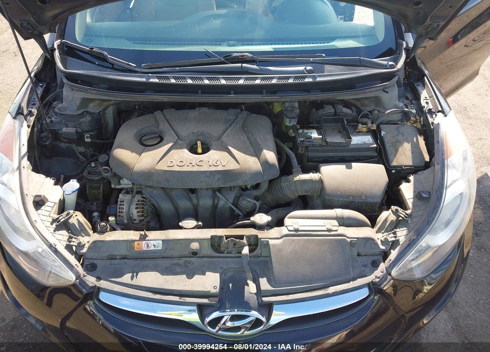 2013 HYUNDAI ELANTRA GLS VIN: 5NPDH4AE2DH225931