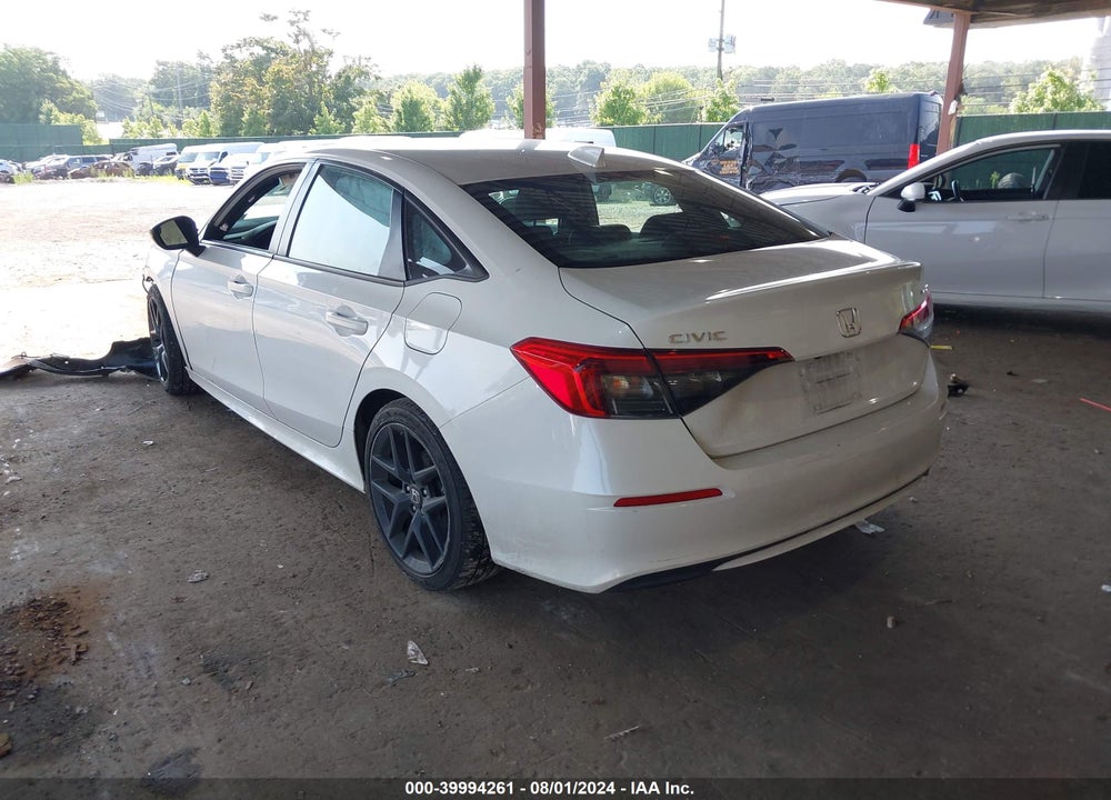 2023 HONDA CIVIC SPORT VIN: 2HGFE2F58PH526961