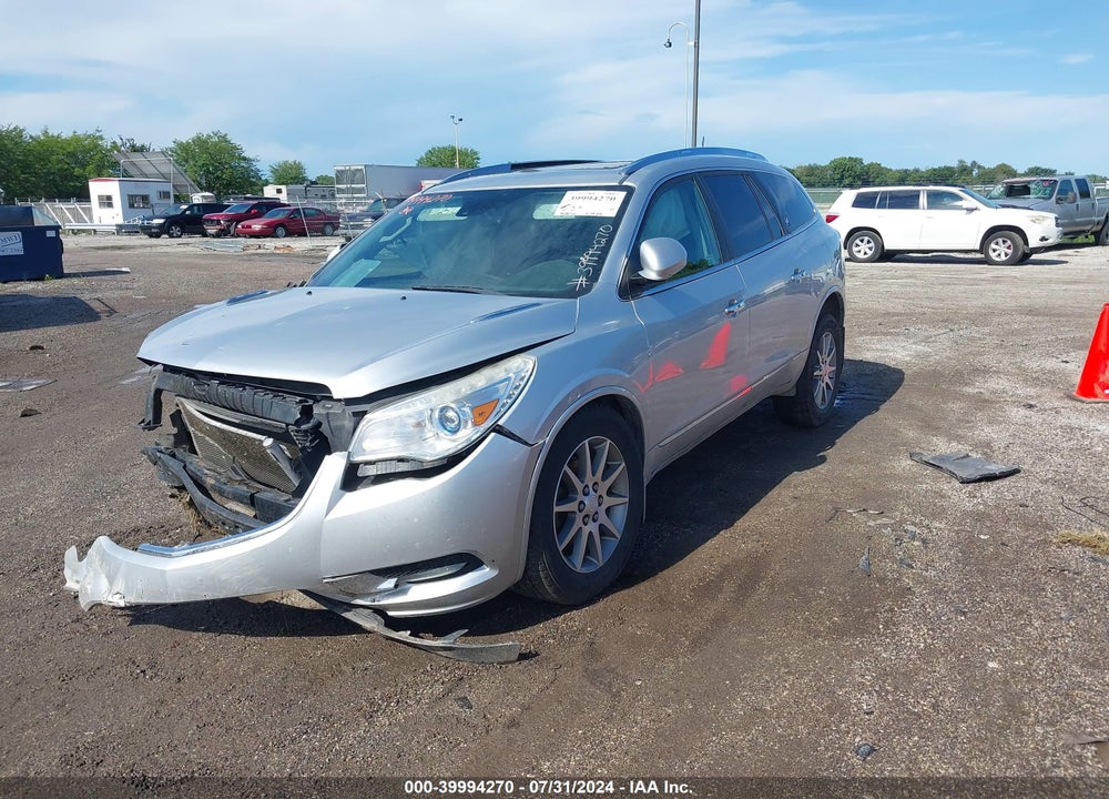 2016 BUICK ENCLAVE LEATHER VIN: 5GAKVBKD8GJ298566