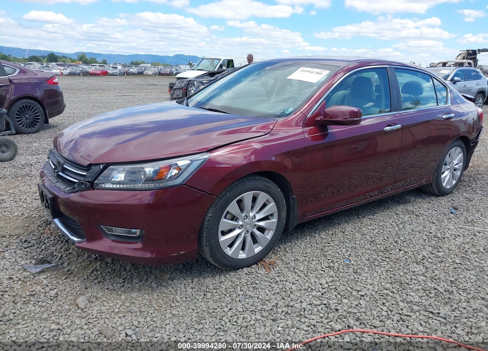 2013 HONDA ACCORD EX-L VIN: 1HGCR2F89DA121557