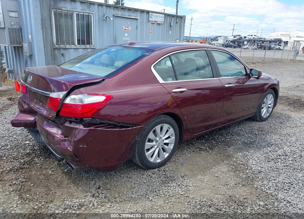 2013 HONDA ACCORD EX-L VIN: 1HGCR2F89DA121557