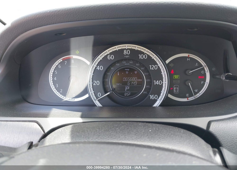 2013 HONDA ACCORD EX-L VIN: 1HGCR2F89DA121557