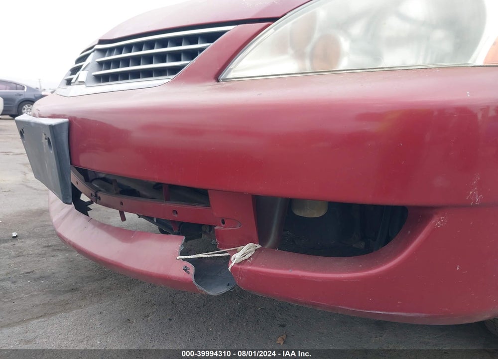 2006 MITSUBISHI LANCER ES/SE VIN: JA3AJ26E56U070917