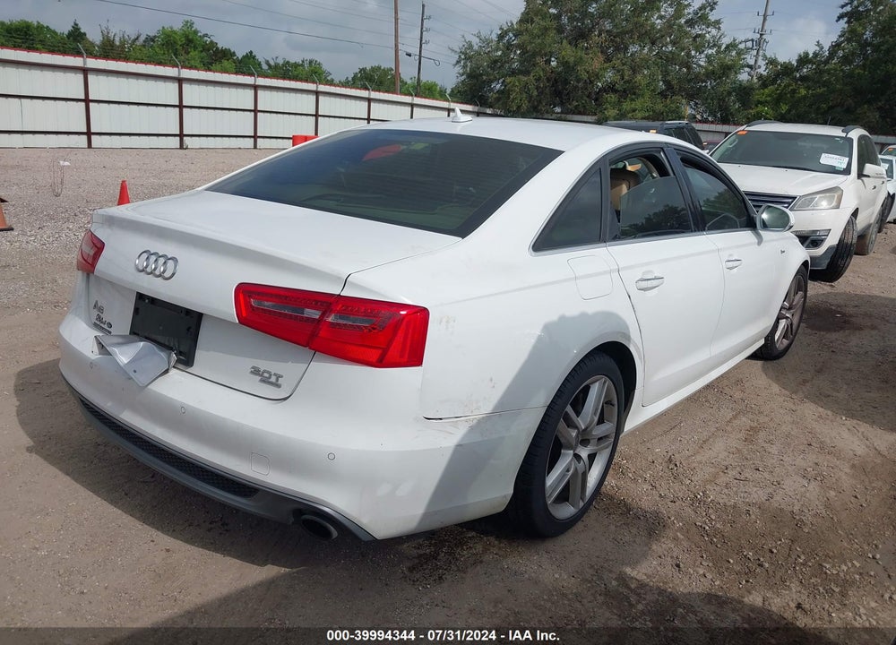 2015 AUDI A6 3.0T PREMIUM PLUS VIN: WAUFGAFCXFN015627