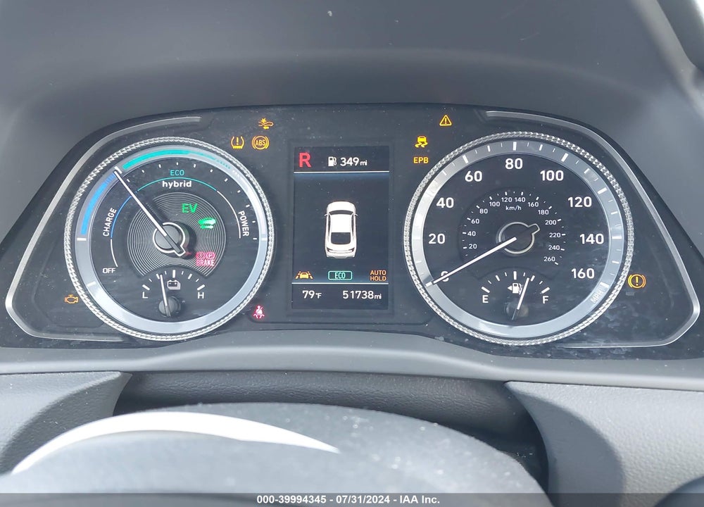 2020 HYUNDAI SONATA HYBRID SEL VIN: KMHL34JJ7LA012093