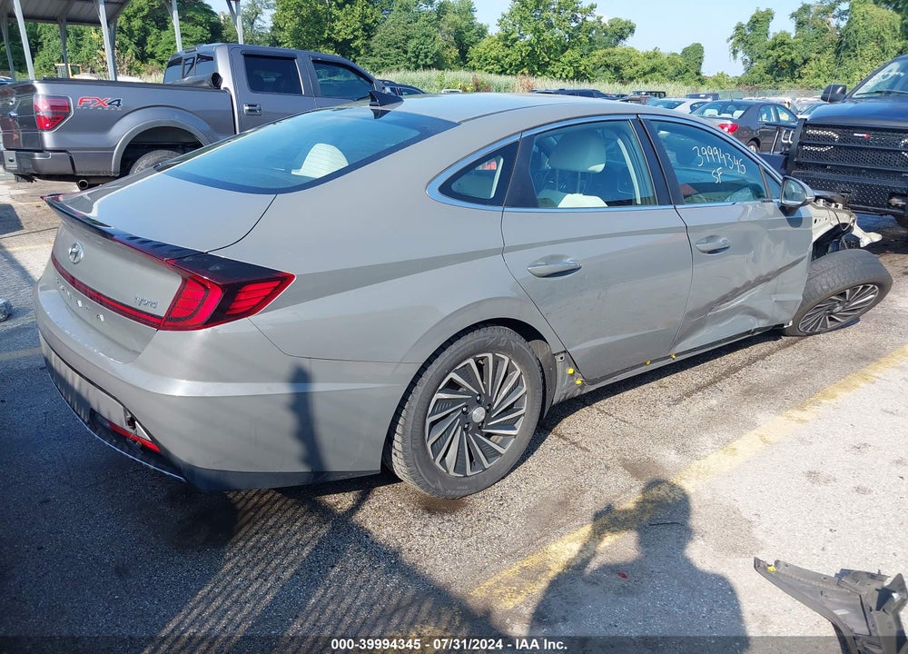2020 HYUNDAI SONATA HYBRID SEL VIN: KMHL34JJ7LA012093