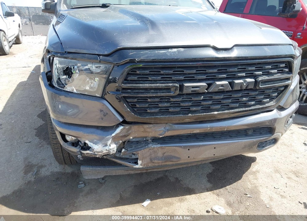 2022 RAM 1500 LONE STAR 4X2 5'7 BOX VIN: 1C6RREFT6NN269536