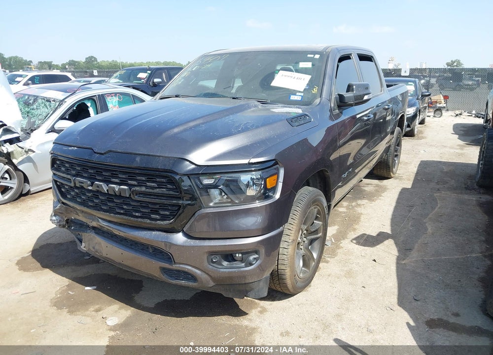 2022 RAM 1500 LONE STAR 4X2 5'7 BOX VIN: 1C6RREFT6NN269536
