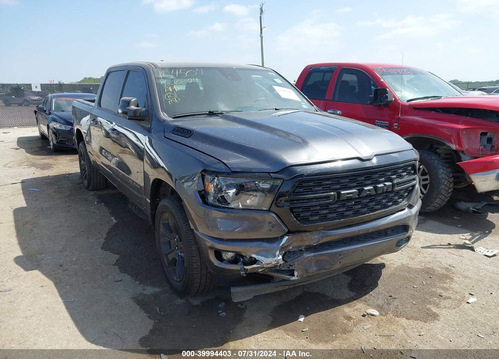 2022 RAM 1500 LONE STAR 4X2 5'7 BOX VIN: 1C6RREFT6NN269536