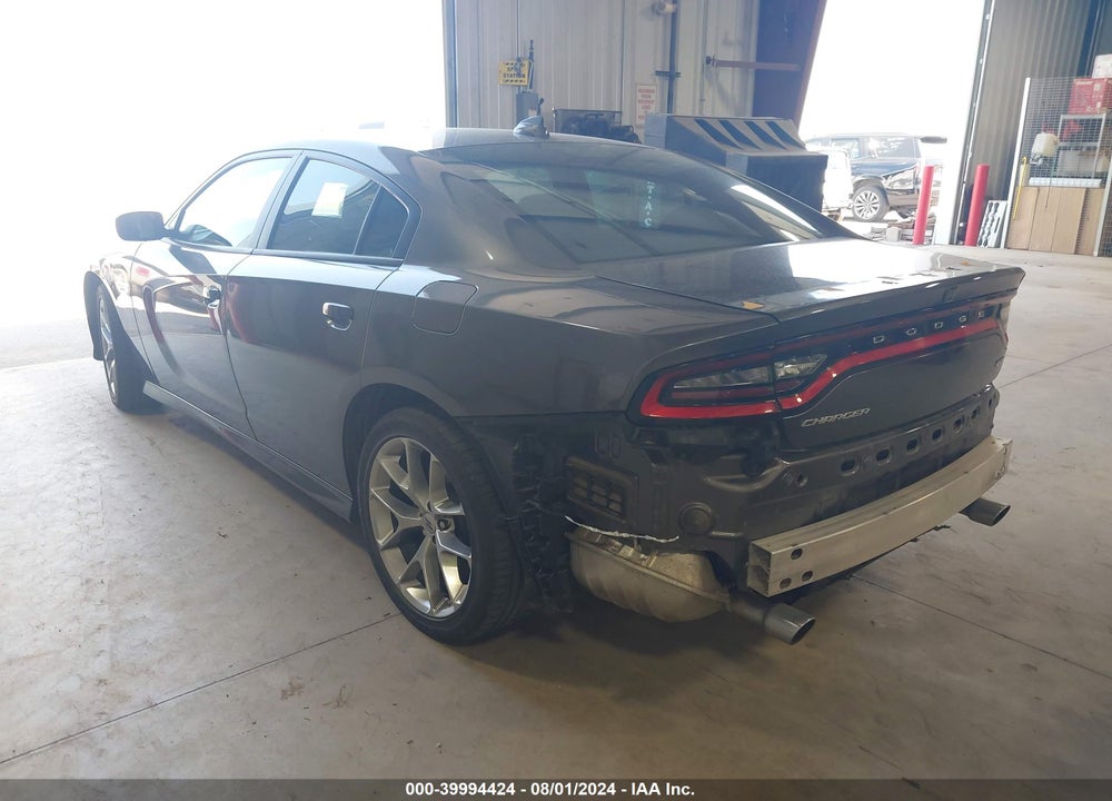 2022 DODGE CHARGER GT RWD VIN: 2C3CDXHG0NH172600