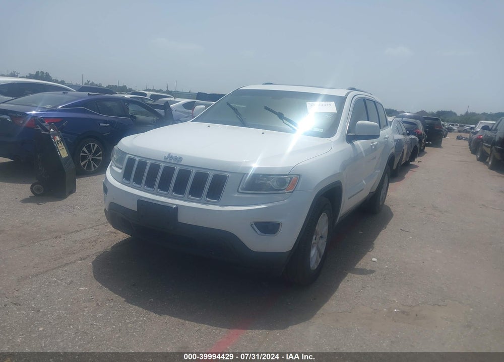 2014 JEEP GRAND CHEROKEE LAREDO VIN: 1C4RJEAGXEC414213
