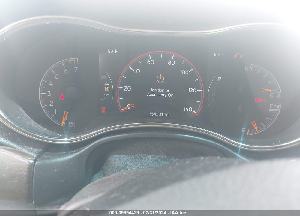 2014 JEEP GRAND CHEROKEE LAREDO VIN: 1C4RJEAGXEC414213