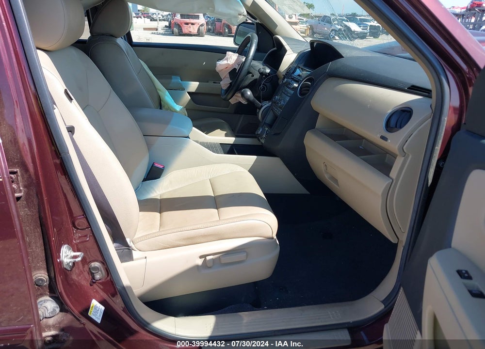 2012 HONDA PILOT EX-L VIN: 5FNYF3H70CB040458