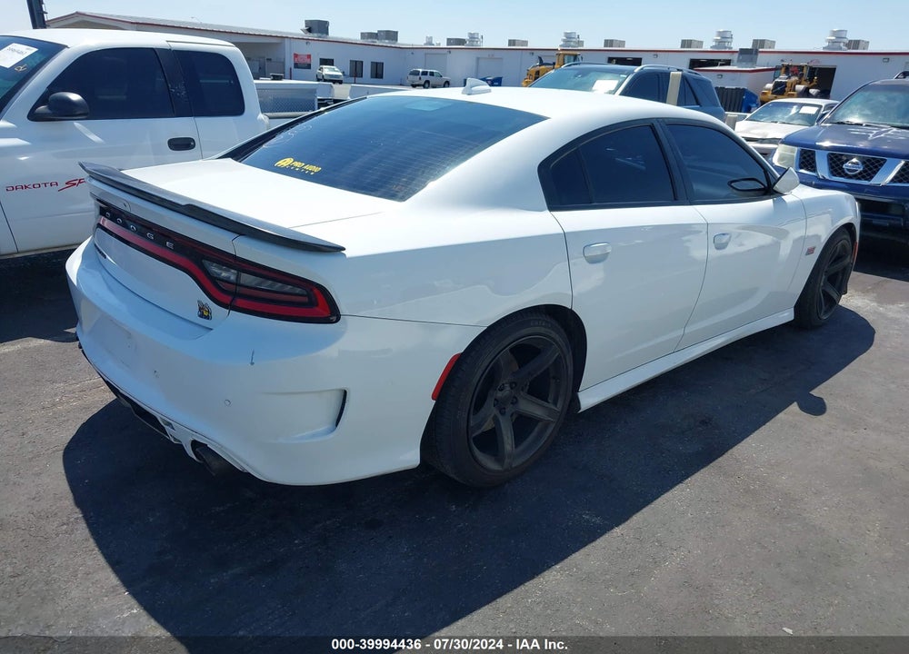 2019 DODGE CHARGER SCAT PACK RWD VIN: 2C3CDXGJ9KH545299