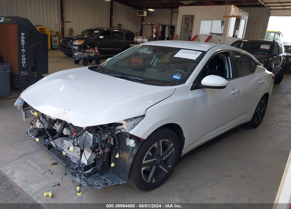 2024 NISSAN SENTRA SV XTRONIC CVT VIN: 3N1AB8CV0RY331770