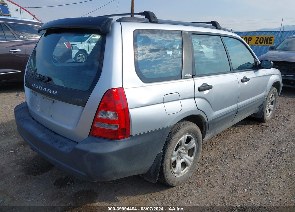 2003 SUBARU FORESTER X VIN: JF1SG63673G760211