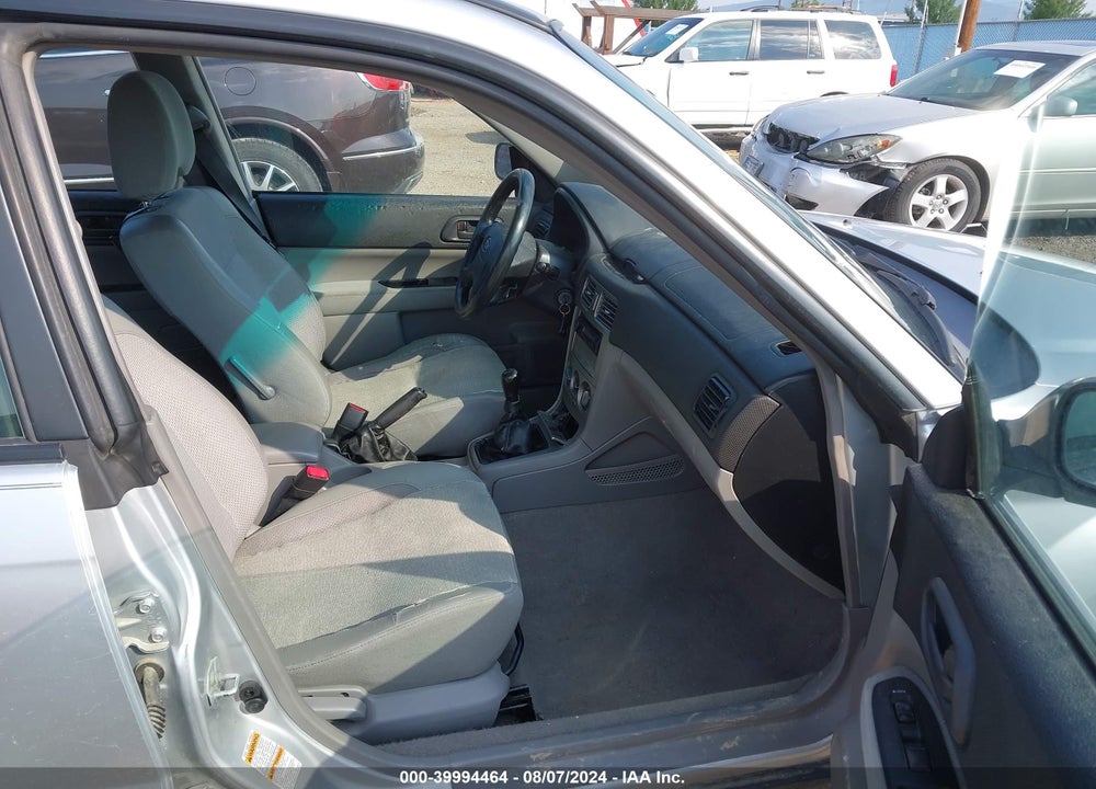 2003 SUBARU FORESTER X VIN: JF1SG63673G760211