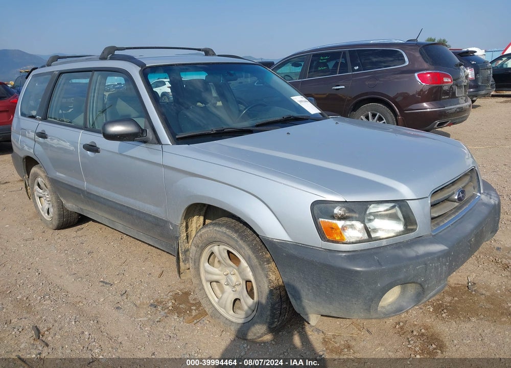 2003 SUBARU FORESTER X VIN: JF1SG63673G760211