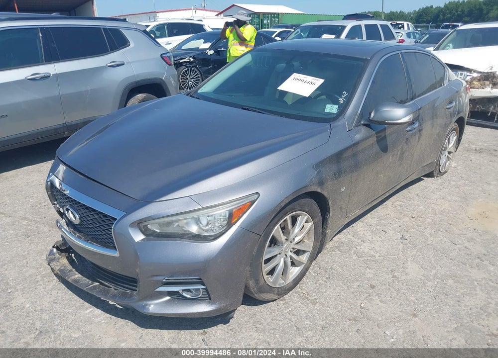 2015 INFINITI Q50 PREMIUM VIN: JN1BV7AR3FM393674