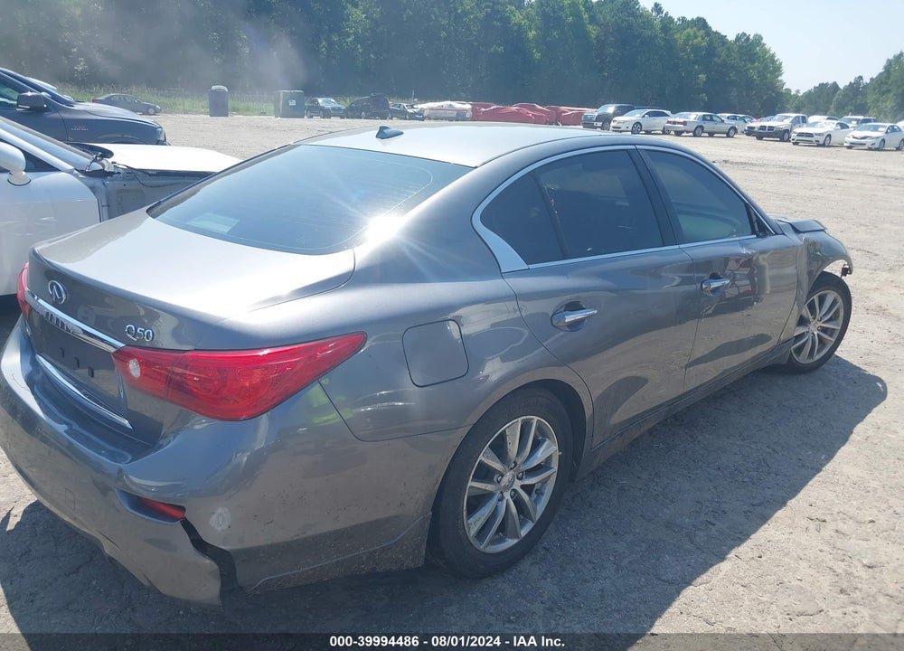 2015 INFINITI Q50 PREMIUM VIN: JN1BV7AR3FM393674