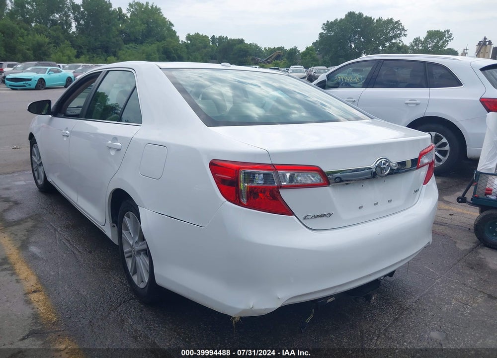 2012 TOYOTA CAMRY XLE VIN: 4T4BF1FK4CR255660