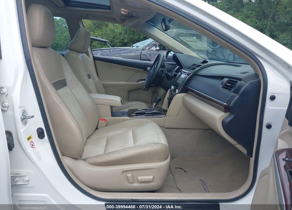 2012 TOYOTA CAMRY XLE VIN: 4T4BF1FK4CR255660