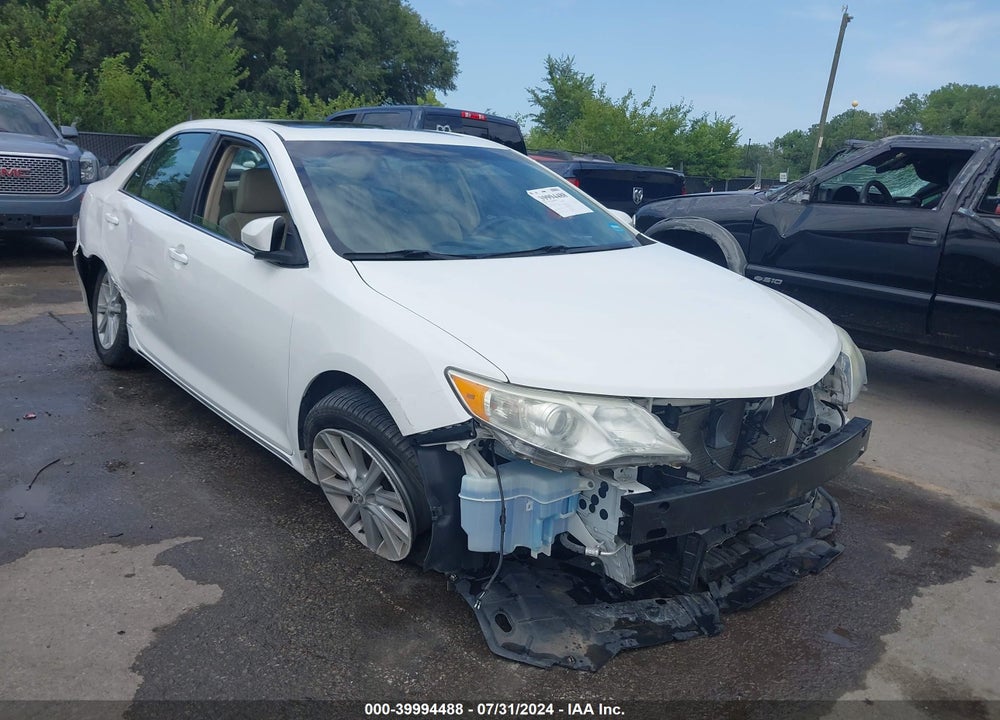 2012 TOYOTA CAMRY XLE VIN: 4T4BF1FK4CR255660