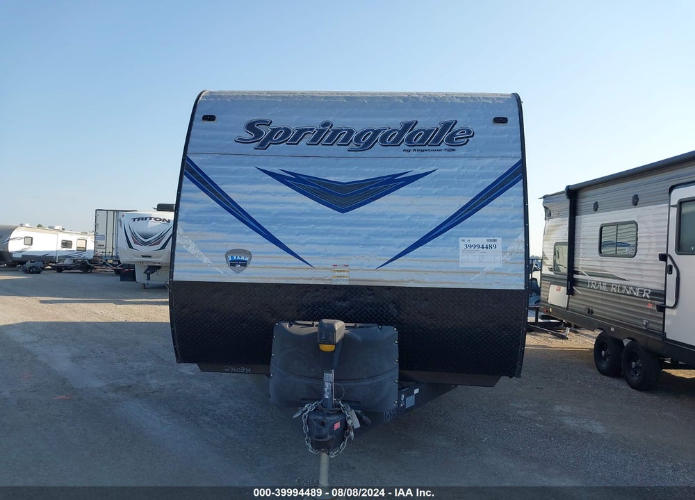 2019 KEYSTONE SPRINGDALE SM 2960BH VIN: 4YDT29628K3151834