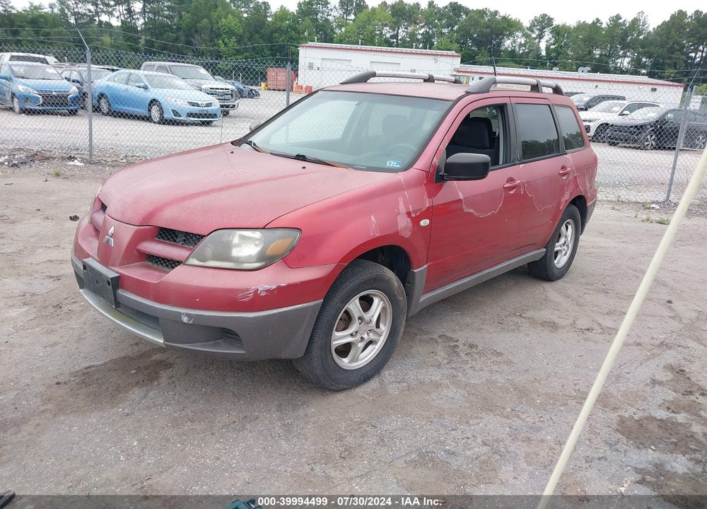 2003 MITSUBISHI OUTLANDER LS VIN: JA4LZ31G73U057089