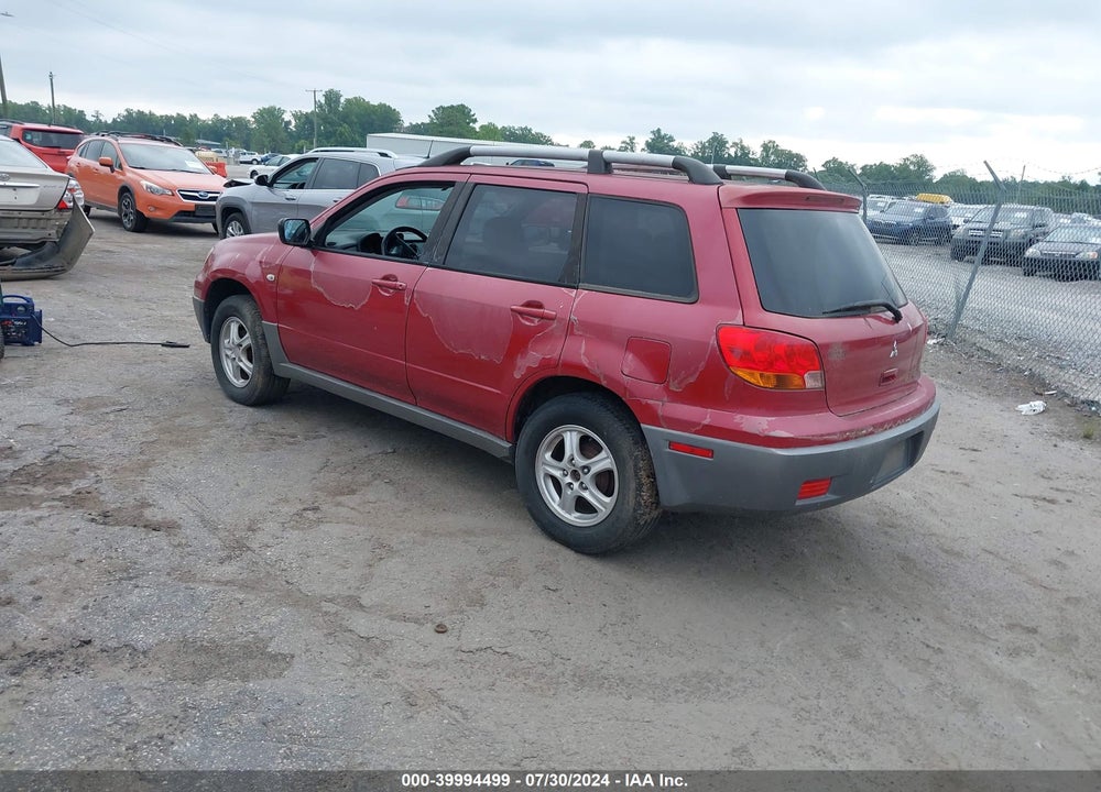 2003 MITSUBISHI OUTLANDER LS VIN: JA4LZ31G73U057089