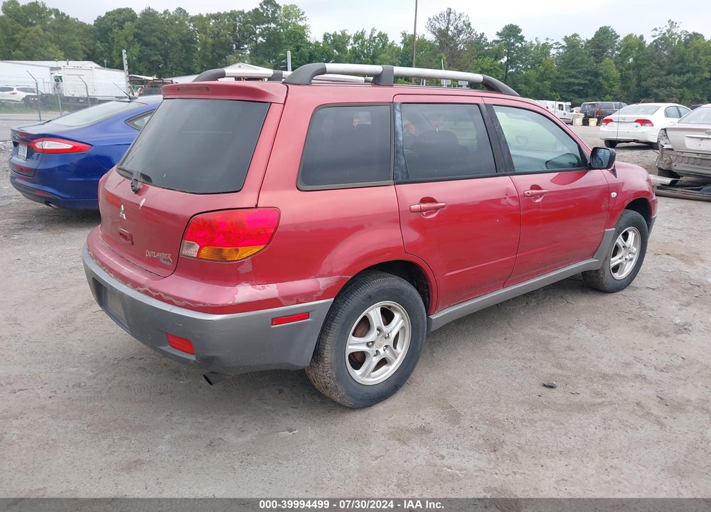 2003 MITSUBISHI OUTLANDER LS VIN: JA4LZ31G73U057089